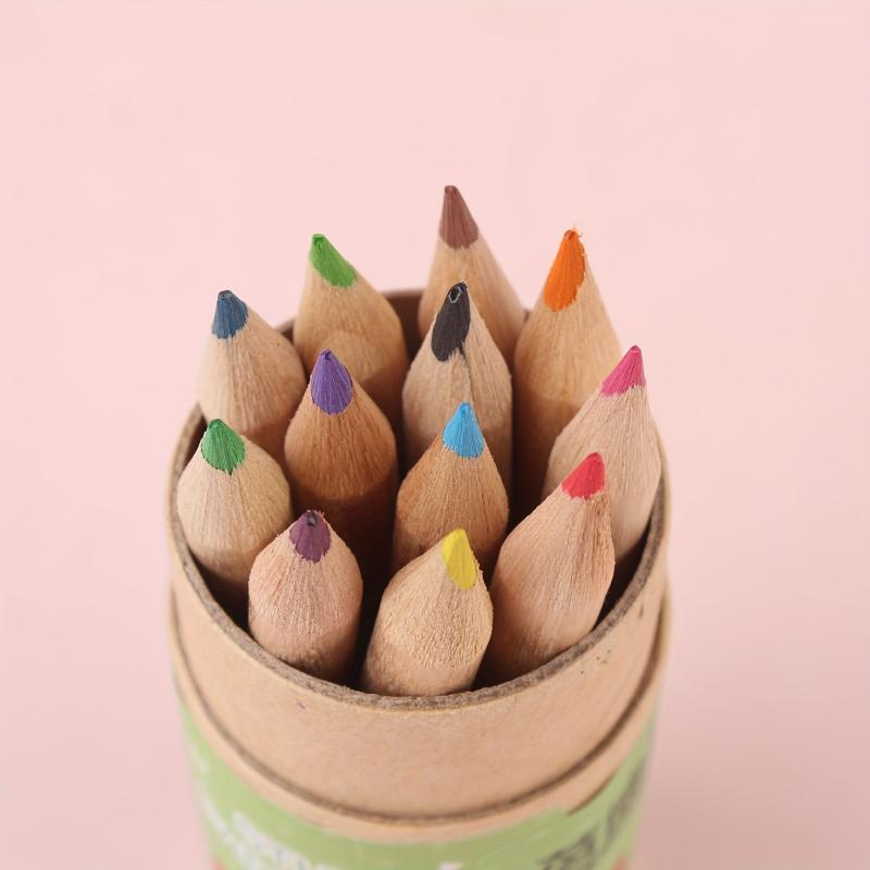 12 Colored Pencils Set with Sharpener for DIY Painting