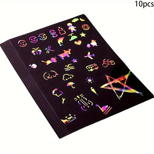 10pcs Mini Art Notebook DIY Crafts Party Supplies