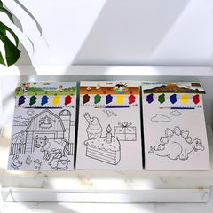 6pcs DIY Magical Watercolor Painting Toy For Kids