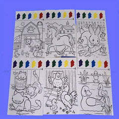 6pcs DIY Magical Watercolor Painting Toy For Kids