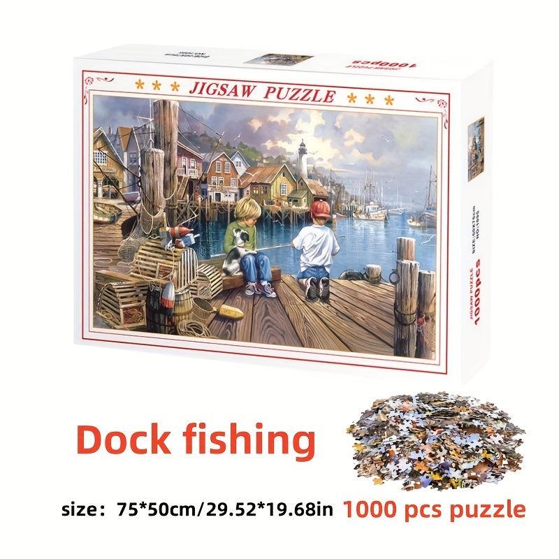 1000pcs Jigsaw Puzzles - Ideal Gift, Home Decor, Challenging Game