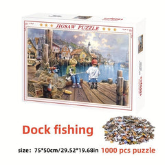 1000pcs Jigsaw Puzzles - Ideal Gift, Home Decor, Challenging Game