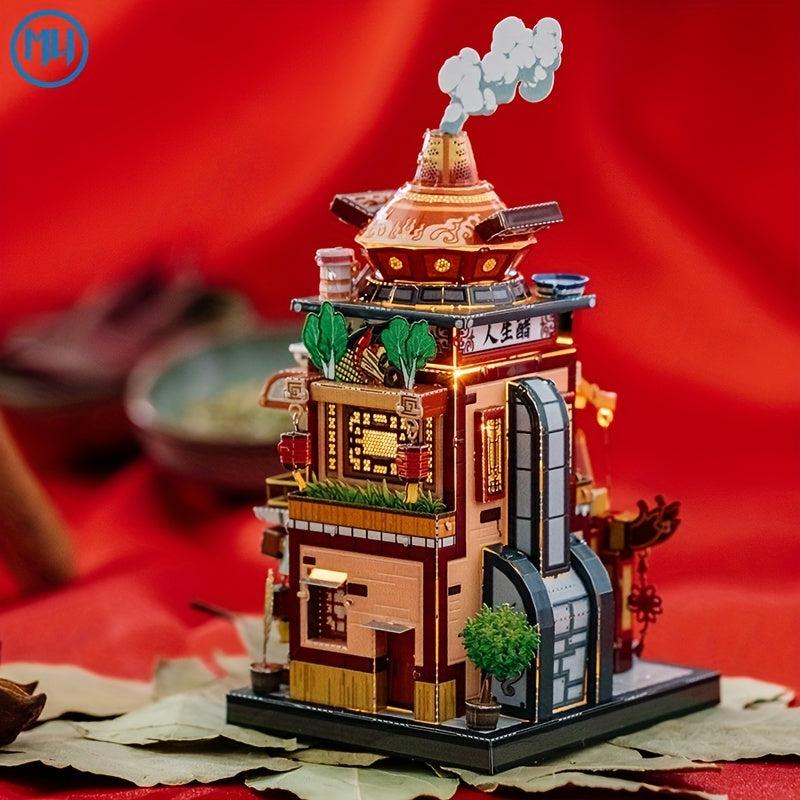 DIY Metal Assembly Model Puzzle MU Global Travel Series