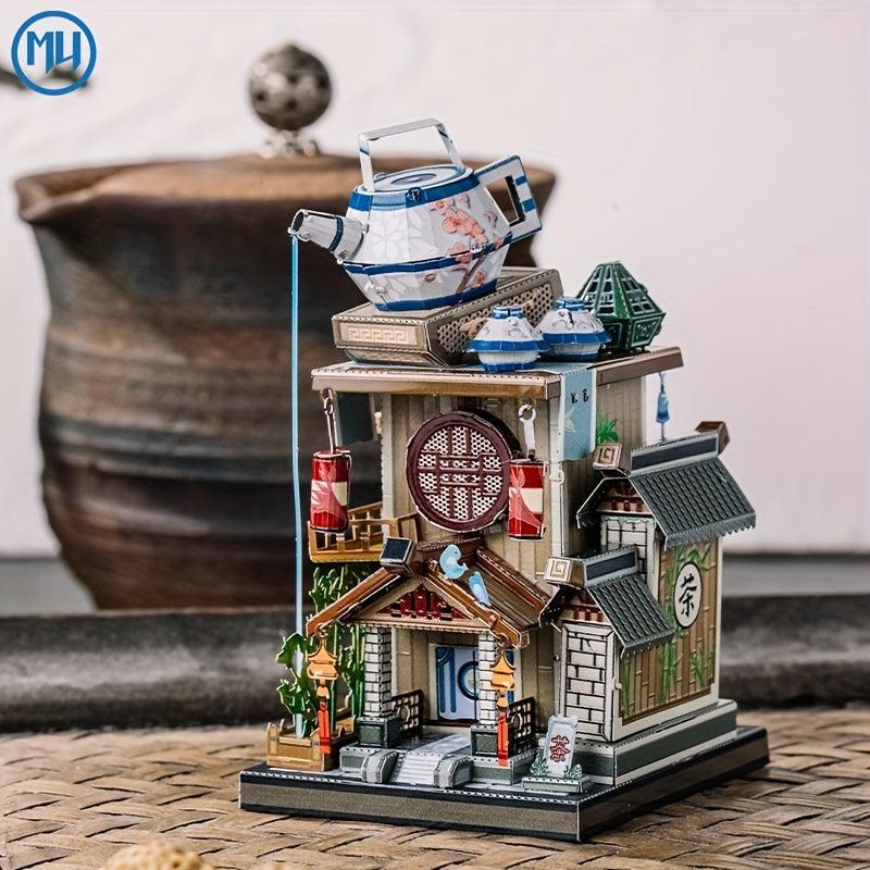 DIY Metal Assembly Model Puzzle MU Global Travel Series