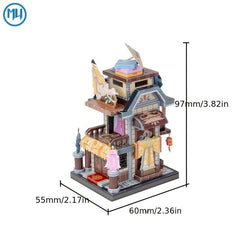 DIY Metal Assembly Model Puzzle MU Global Travel Series