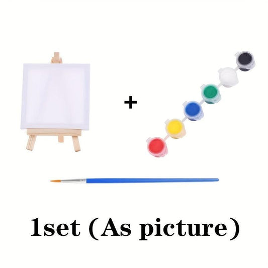 Children's Wooden Mini Frame Painting Frame Set