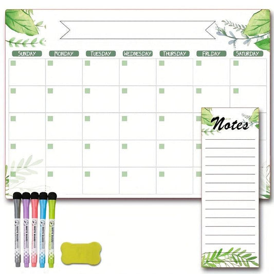 Kids Drawing Board Erase 2 Refrigerator Stickers 5 Pens Random