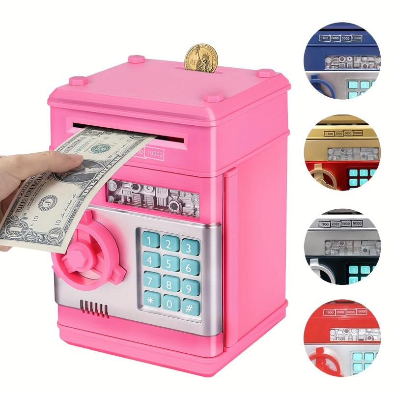 Piggy Bank For Kids Password Protection Large Electronic Money Banks