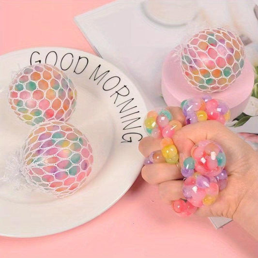 1 Pc Grape Ball Toy Stress Relief Fun Squeeze Toy