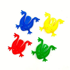 100pcs Jumping Frog Bouncing Toys Stress Relief Party Favors