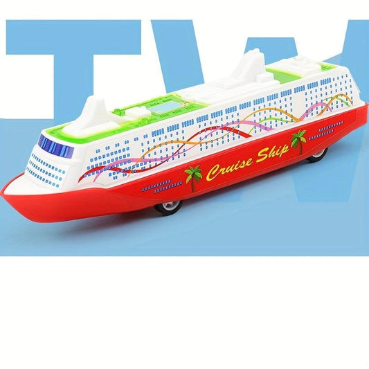 Pull Back Toy Boat Model for Kids, Kindergarten Activity Gift