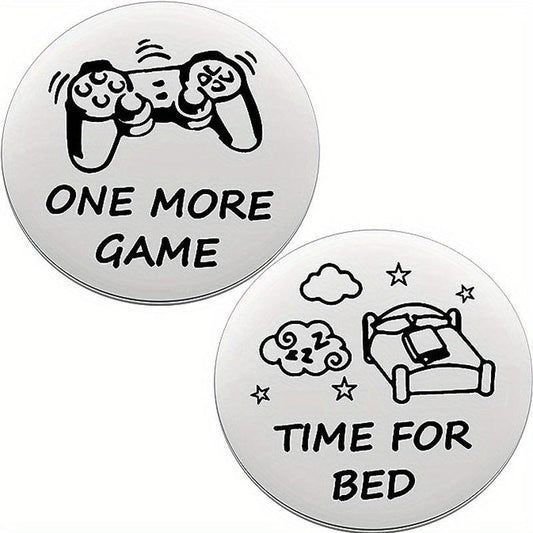 Funny Destiny Flip Coin For Gamers Sons Decision Maker Coin Game Lover