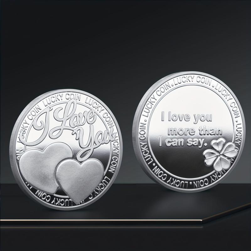 Love And Clover Lucky Coins Wedding Anniversary Gift