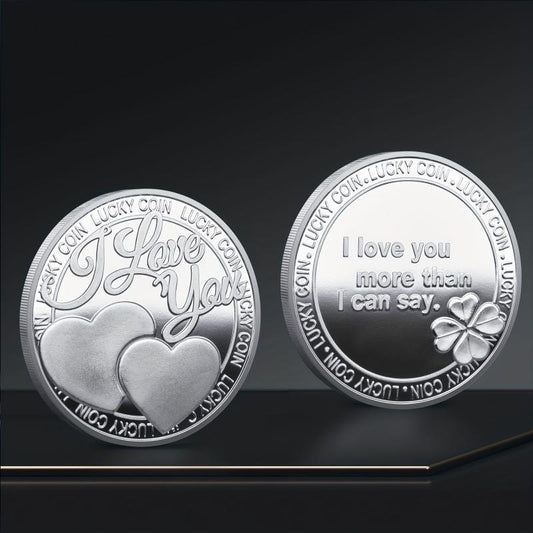 Love And Clover Lucky Coins Wedding Anniversary Gift