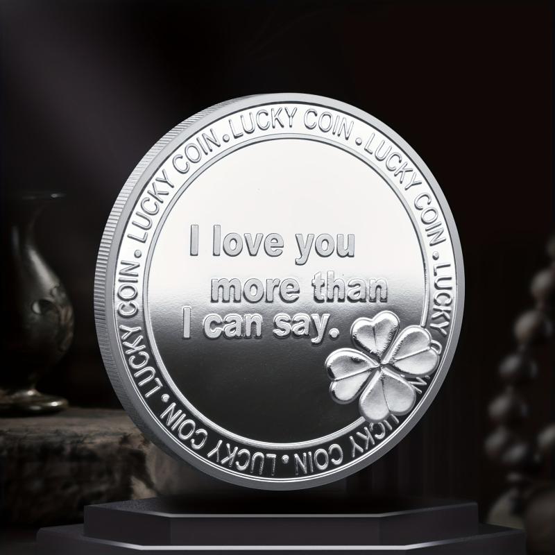 Love And Clover Lucky Coins Wedding Anniversary Gift