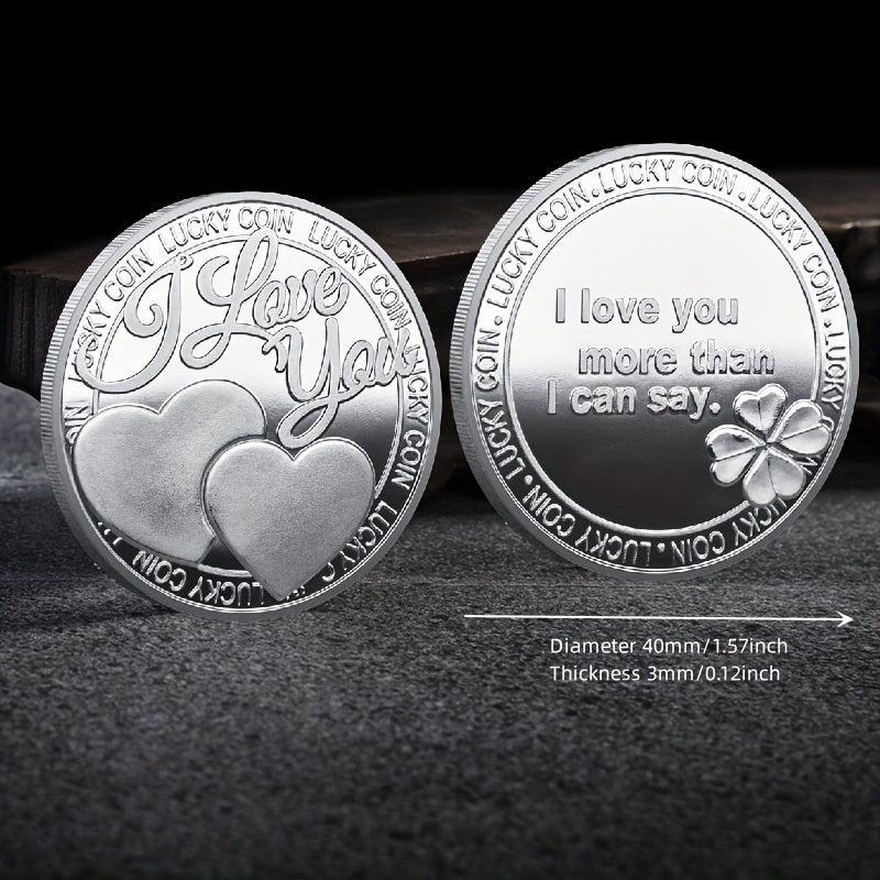 Love And Clover Lucky Coins Wedding Anniversary Gift