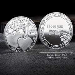 Love And Clover Lucky Coins Wedding Anniversary Gift