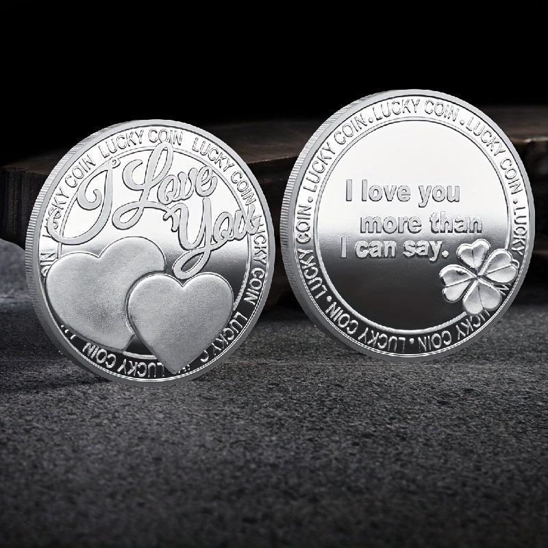 Love And Clover Lucky Coins Wedding Anniversary Gift