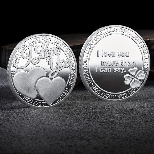 Love And Clover Lucky Coins Wedding Anniversary Gift