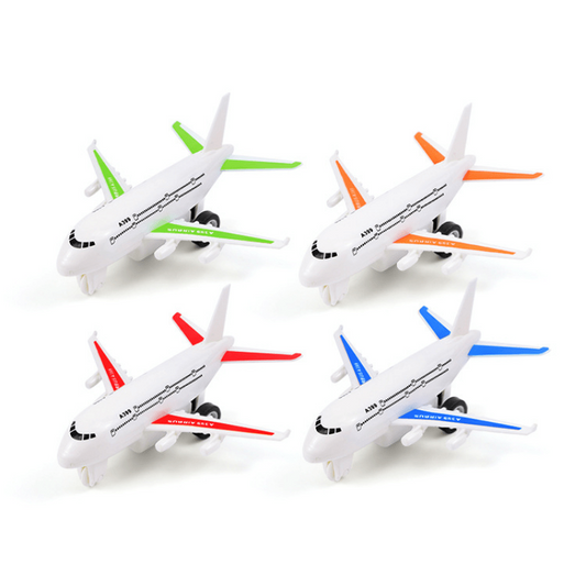 Pull Back Aircraft Toy for Boys & Girls No Batteries Needed