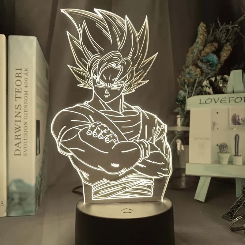 Anime Figure Night Light 3D Led Sleeping Scene Desk Lamp Decor