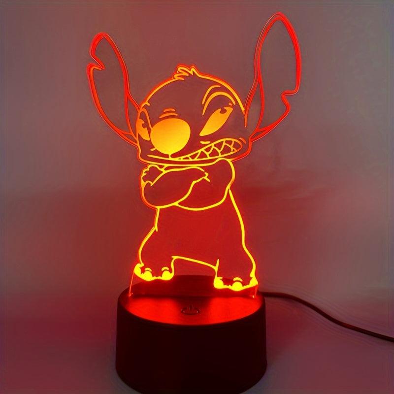 Anime Figure 3D Night Light for Desk LED PUBG Toys - Gift Room Decor