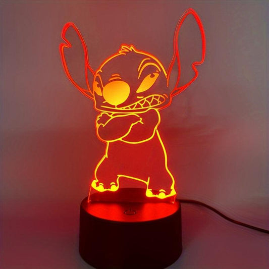 Anime Figure 3D Night Light for Desk LED PUBG Toys - Gift Room Decor