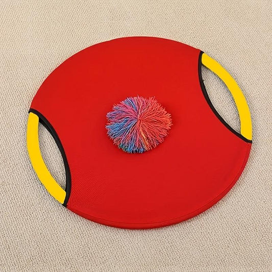 Large Soft Bouncy Ring & Catching Ball Set for Interactive Fun Indoor & Outdoor