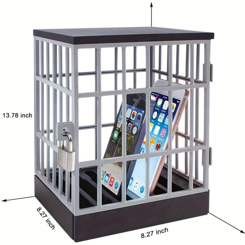 Mobile Phone Jail Cell Phones Prison Lock Up Safe Smartphone Stand Holders