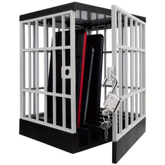 Mobile Phone Jail Cell Phones Prison Lock Up Safe Smartphone Stand Holders