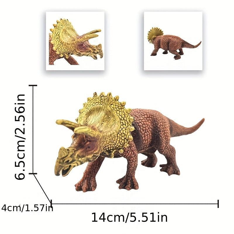 1pc Dinosaur Simulation Toy Model Tyrannosaurus Rex Triceratops Collectible