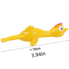 5pcs Slingshot Chick Catapult Flying Finger Birds Sticky Toy