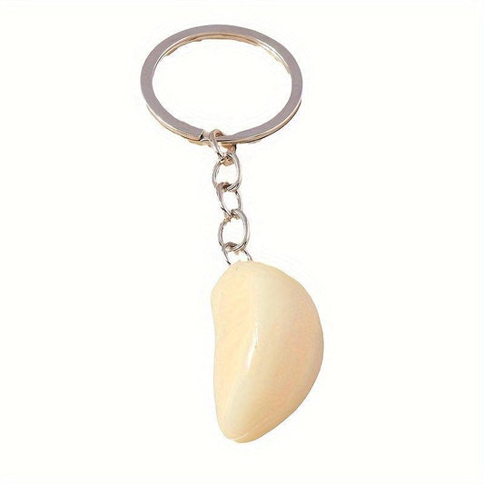 Garlic Keychain Creative Fun Simulation Food Toy Pendant