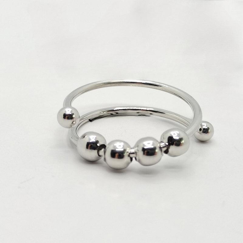 Stainless Steel Anxiety Relief Ring Anti Stress Toy