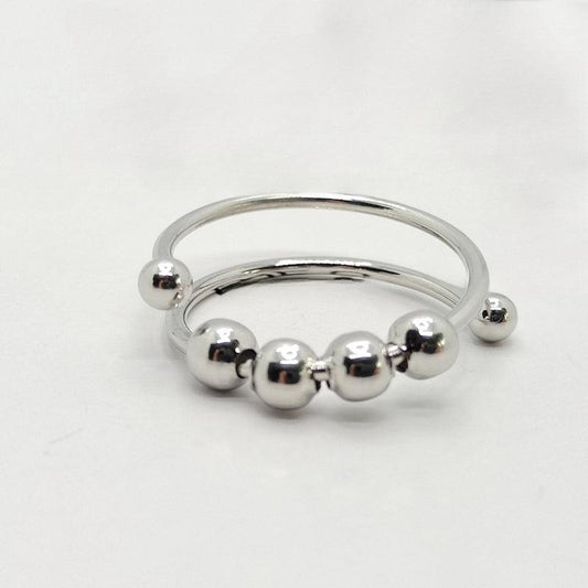 Stainless Steel Anxiety Relief Ring Anti Stress Toy
