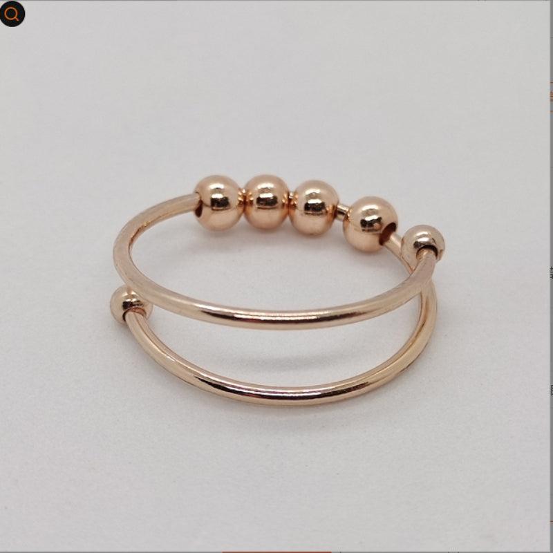 Stainless Steel Anxiety Relief Ring Anti Stress Toy