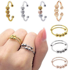 Stainless Steel Anxiety Relief Ring Anti Stress Toy