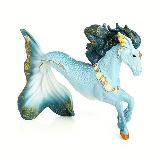 Marine Elf Seahorse Mount Underwater Unicorn Sea Animal Toys
