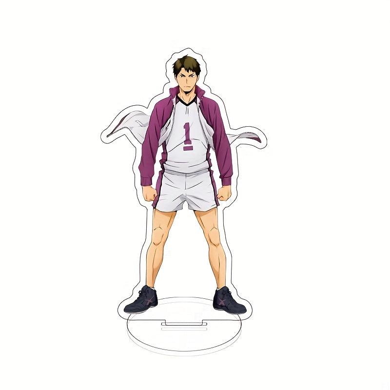 15 cm Anime Standing Figure Toy Plated Desk Decoration