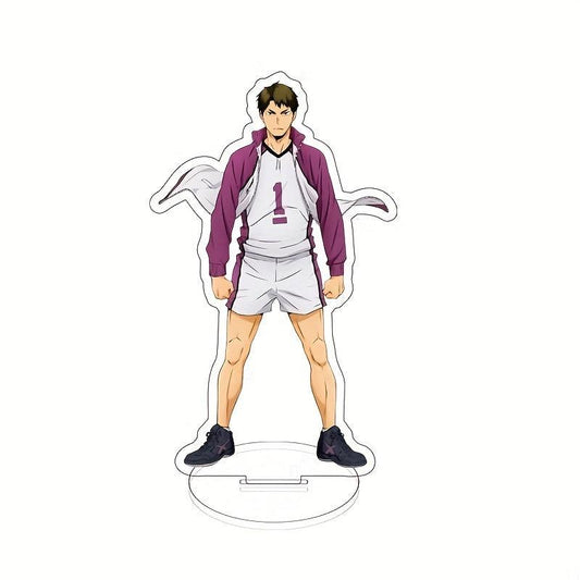 15 cm Anime Standing Figure Toy Plated Desk Decoration
