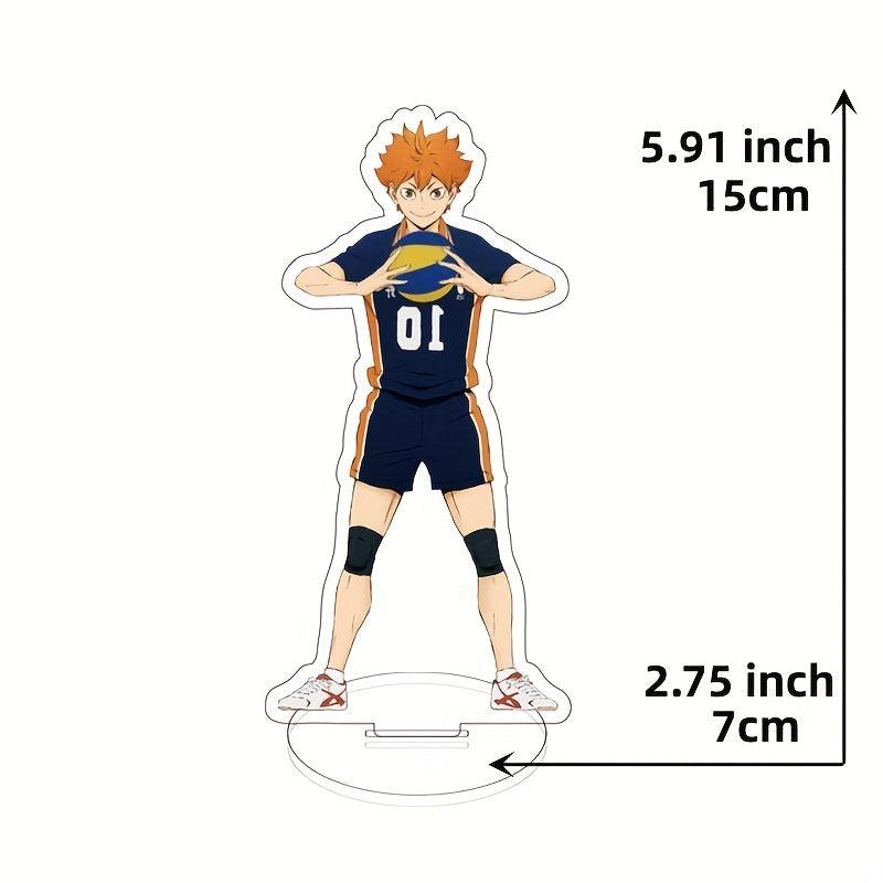 15 cm Anime Standing Figure Toy Plated Desk Decoration