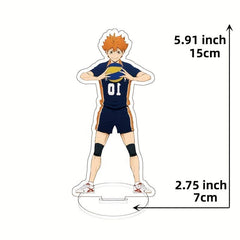 15 cm Anime Standing Figure Toy Plated Desk Decoration