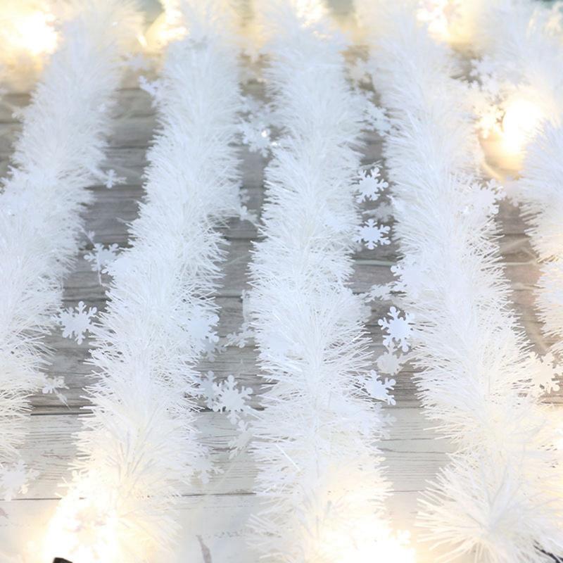 Snowflake Garland Decoration for Christmas Halloween Thanksgiving