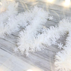 Snowflake Garland Decoration for Christmas Halloween Thanksgiving