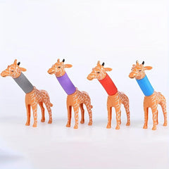 Sensory Toy Elastic Spring Tube Giraffe Decompression Toy