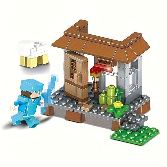 Build Your Own Village World 10 16 Cm Building Block Set