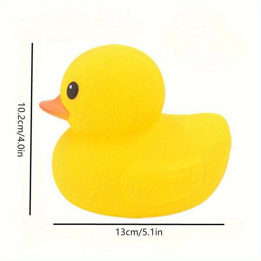 Yellow Ducks Bath Toys for Kids Water Play Ducks Bathroom Vinyl Duck