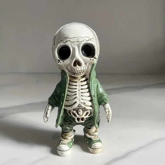 Halloween Skull Doll Resin Crafts Decoration
