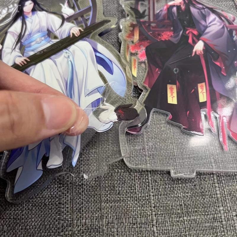 Acrylic Chinese Anime Figure Stand 5.9in Desk Decor Gift