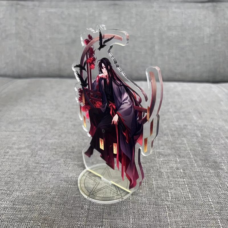 Acrylic Chinese Anime Figure Stand 5.9in Desk Decor Gift